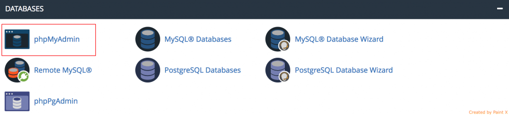 phpMyAdmin