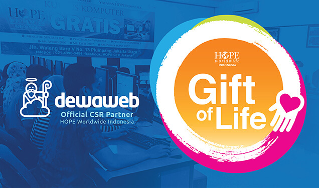 Bringing Hope & Changing Lives, Together with Dewaweb VPS Murah & Cloud Hosting Indonesia
