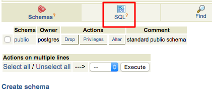 Cara Import Backup Database Postgresql dengan phpPgAdmin