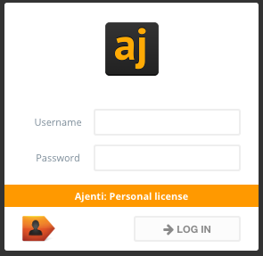 Ajenti Admin Panel - Cloud Server Dewaweb