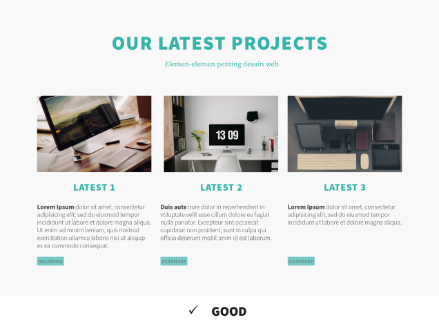 elemen penting design website