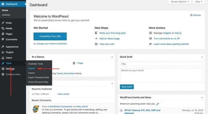Panduan Lengkap Import dan Export WordPress untuk Anda