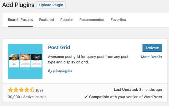 Post Grid: Rekomendasi Plugin Layout Grid WordPress
