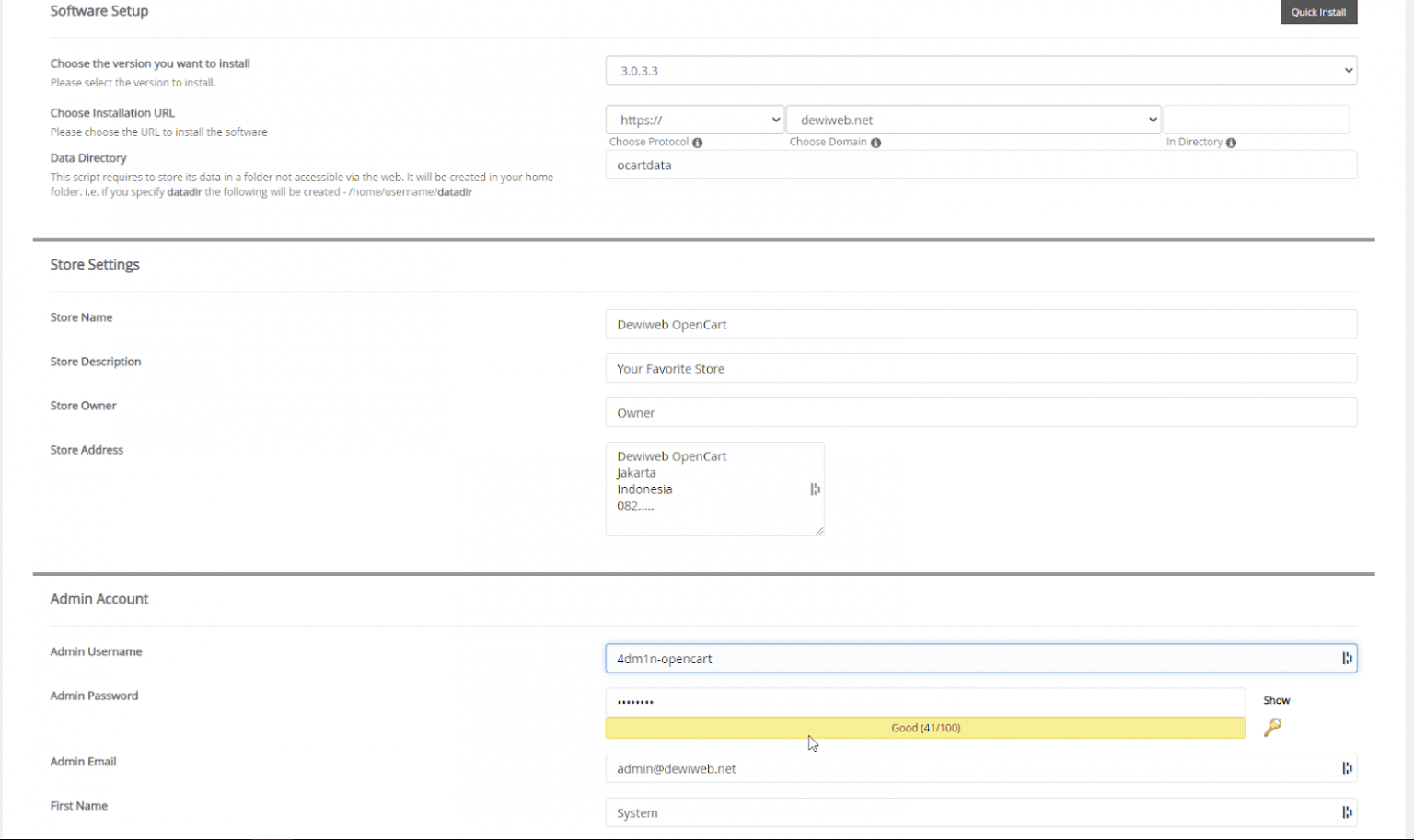 Cara Instalasi OpenCart di cPanel, Cepat dan Mudah!