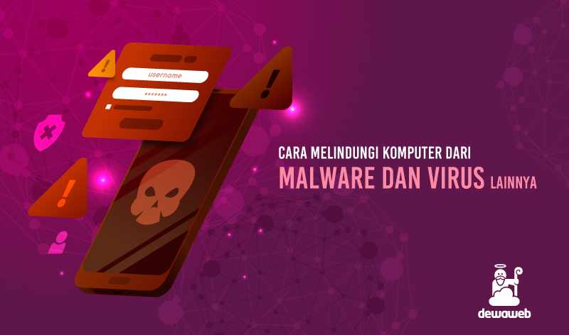 cara melindungi komputer dari virus - featured image