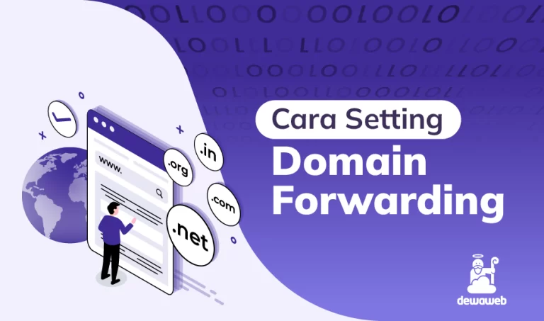 cara setting domain forwarding