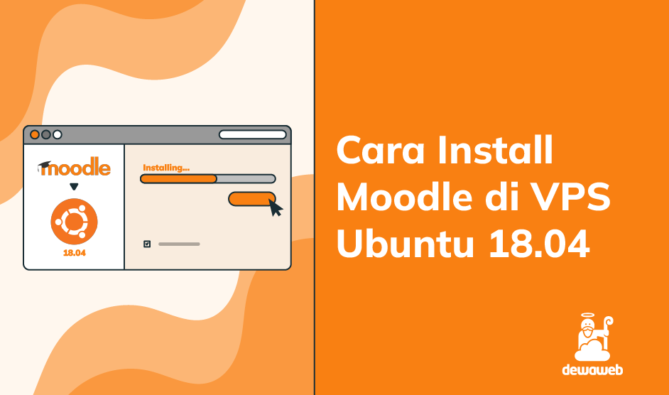 cara install moodle di vps