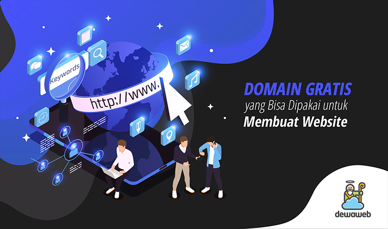 domain gratis untuk website - featured image