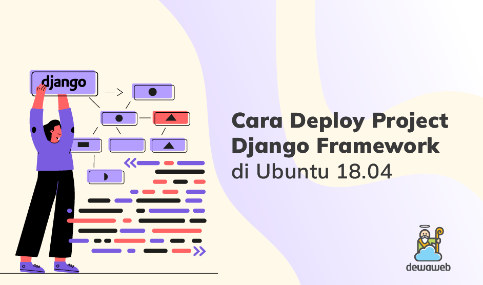 cara deploy project django framework di ubuntu