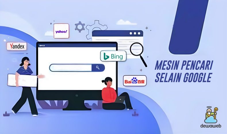 mesin pencari selain google - featured image