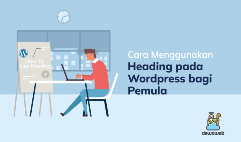 cara menggunakan heading pada wordpress