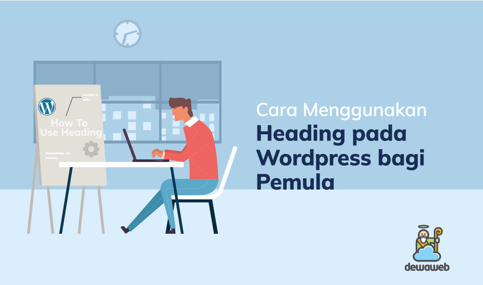 cara menggunakan heading pada wordpress
