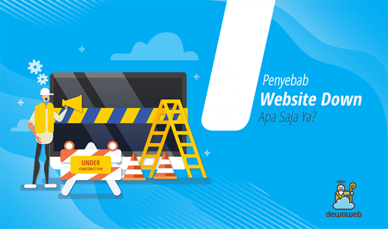 penyebab website down - featured image