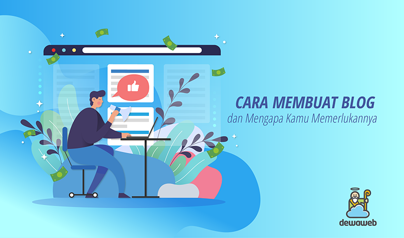 cara membuat blog - featured image