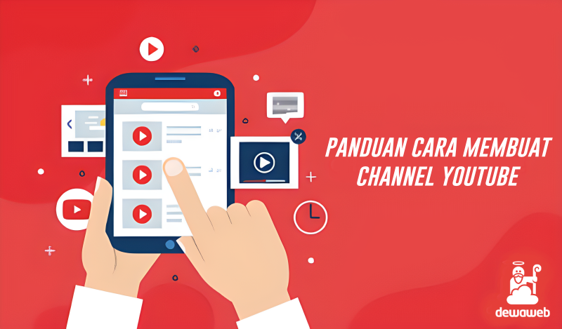 cara membuat channel youtube - featured image
