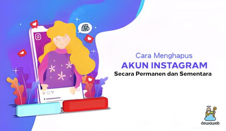 cara menghapus akun instagram - featured image