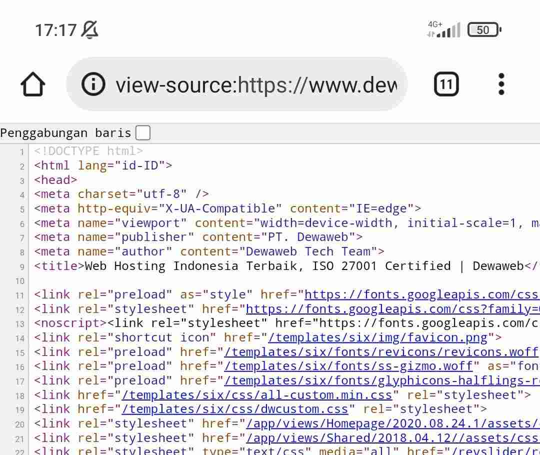 Inspect Scripts Cara Mudah Debugging Error Website dengan Inspect Element – Dewaweb Blog