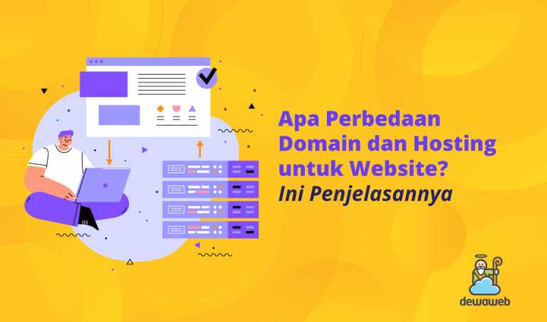 perbedaan domain dan hosting