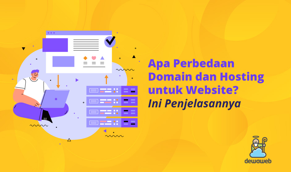 perbedaan domain dan hosting