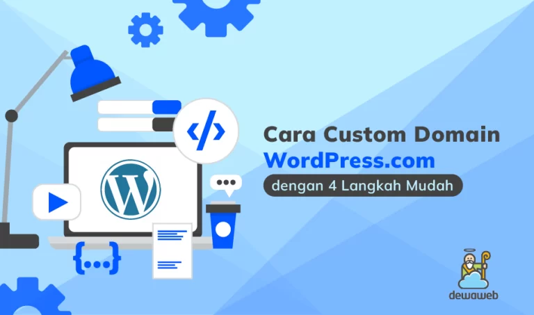 cara custom domain wordpress