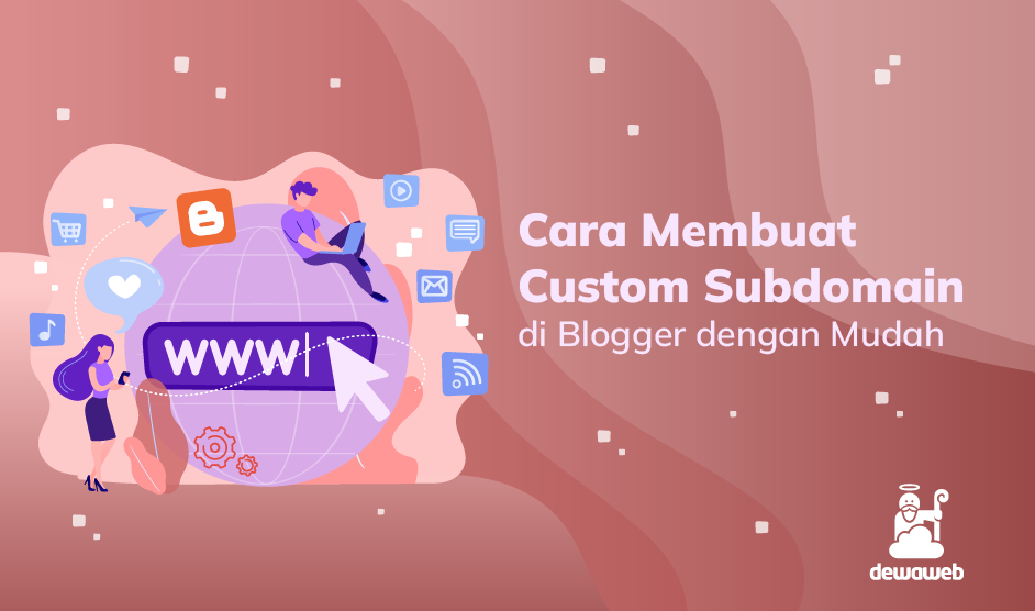 cara membuat custom subdomain