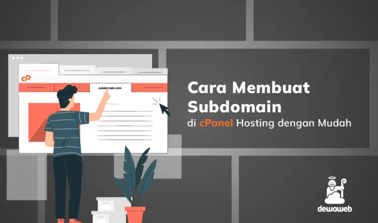 cara membuat subdomain di cpanel hosting