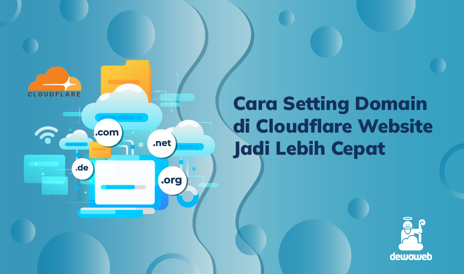 cara setting domain di cloudflare