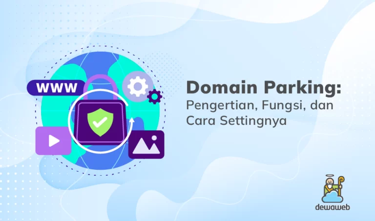 domain parking adalah