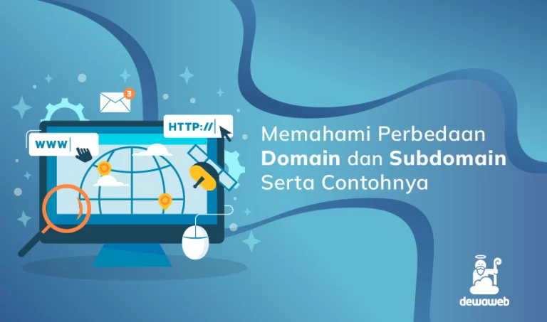 perbedaan domain dan subdomain
