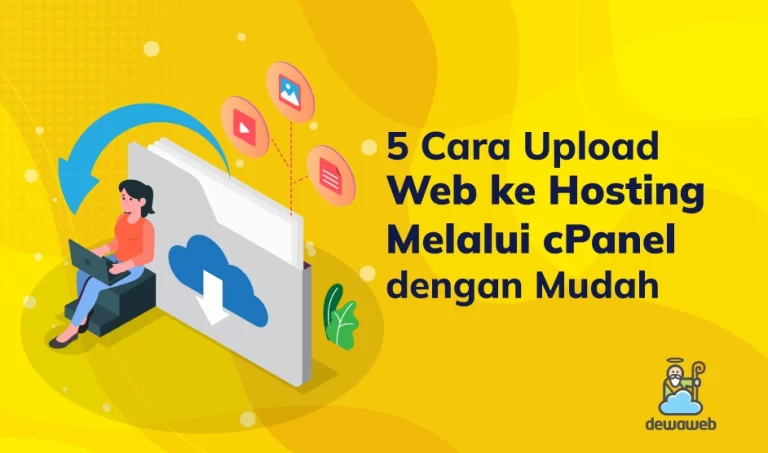 cara upload web ke hosting