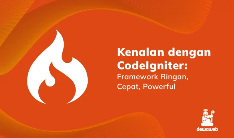 codeigniter adalah