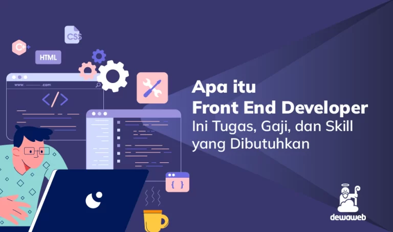 front end developer adalah