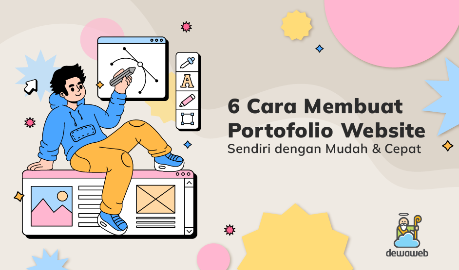 cara membuat portofolio website