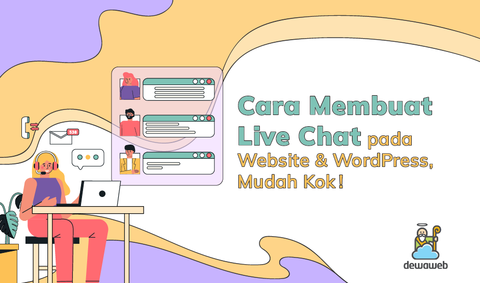 cara membuat live chat