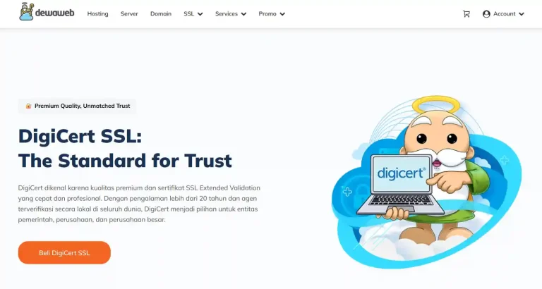 beli digicert ssl certificate murah indonesia - dewaweb cloud hosting indonesia