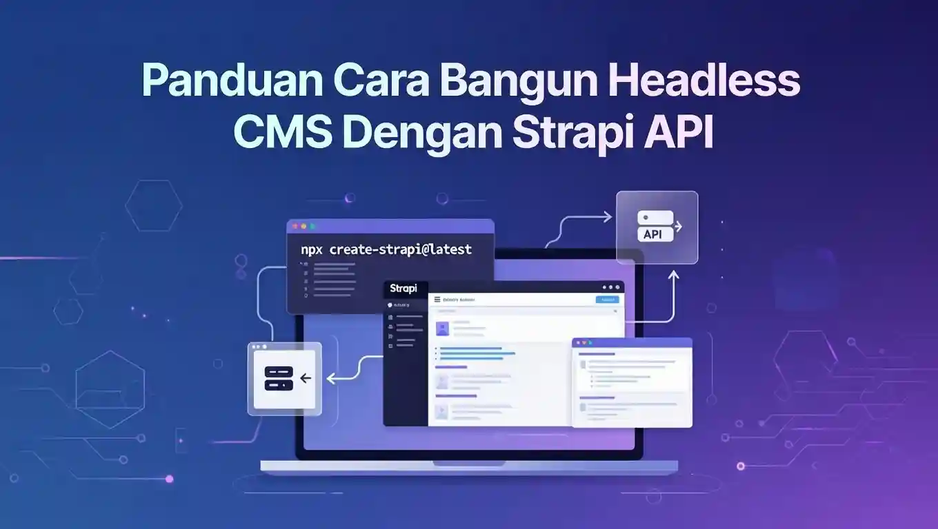 Cara bangun headless cms strapi api dewaweb cloud hosting indonesia