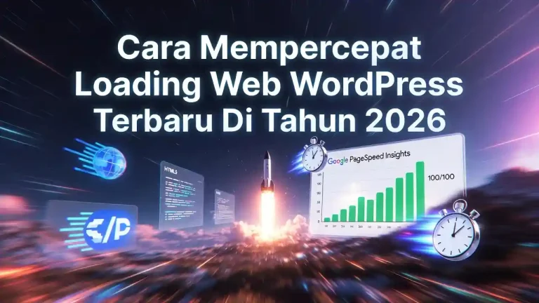 Cara mempercepat loading web wordpress terbaru 2026 dewaweb cloud hosting indonesia