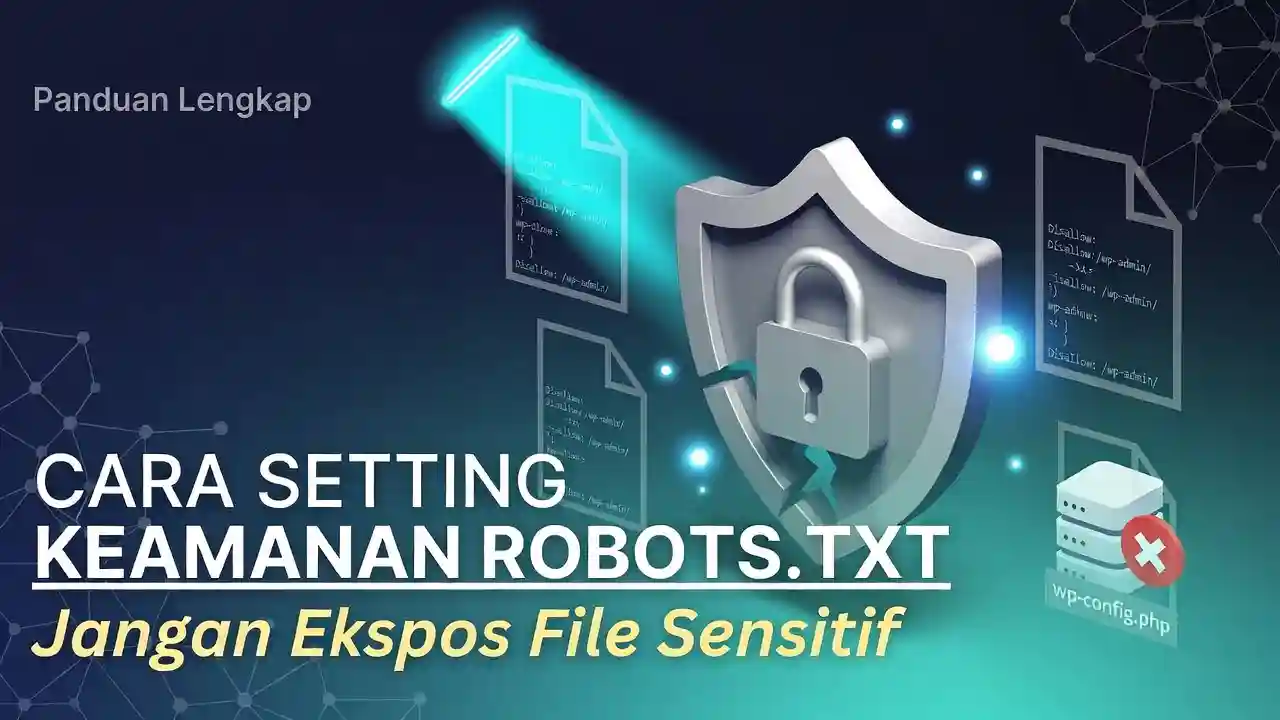 Cara setting keamanan robots txt dewaweb cloud hosting indonesia