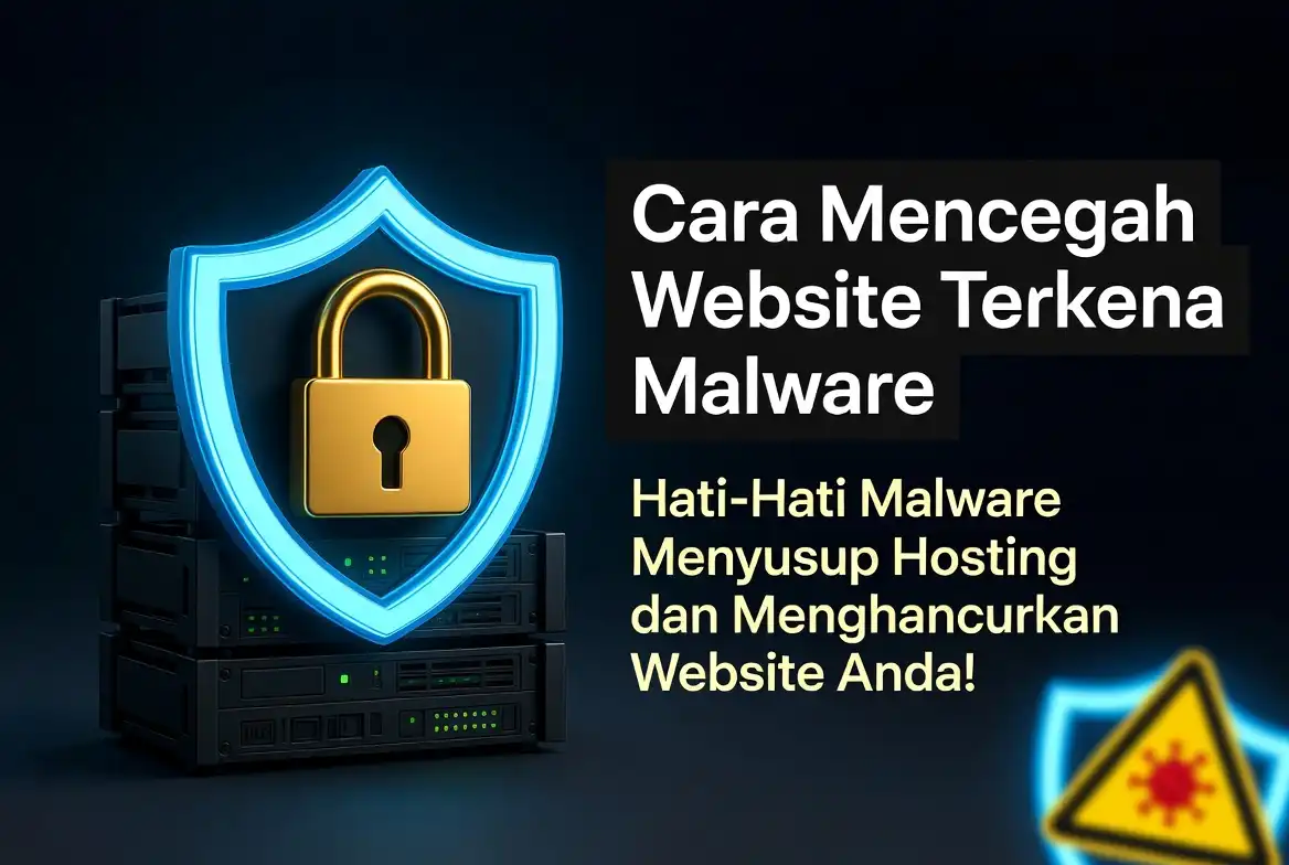 Cara mencegah website terkenal malware dewaweb web cloud hosting indonesia